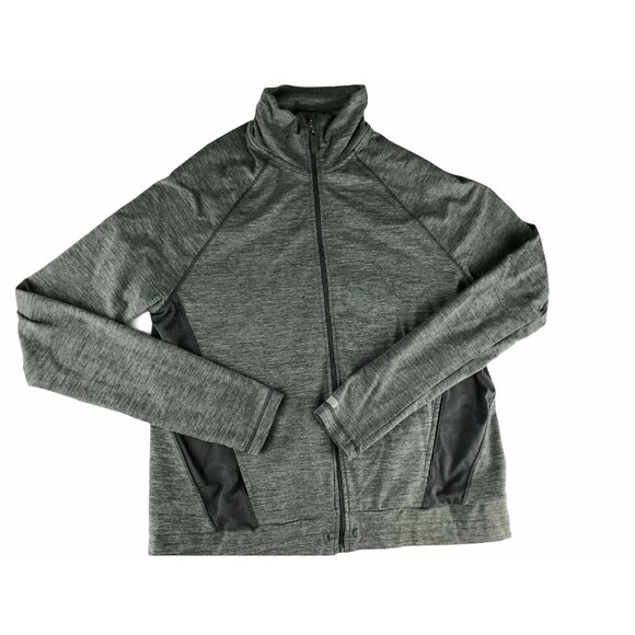 Cuddl Duds Gray Full Zip Jacket Soft Gray XS - Picture 1 of 9